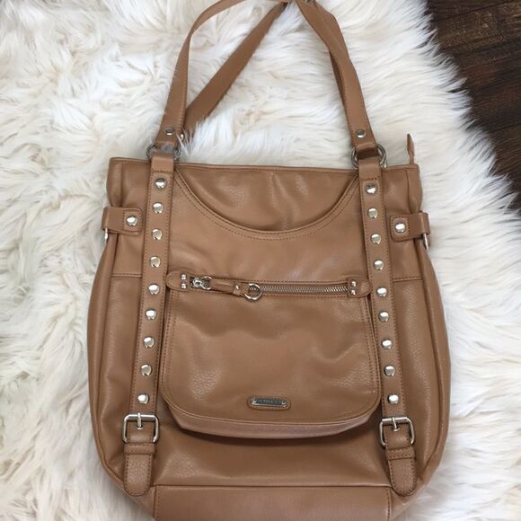 Franco Sarto | Faux Leather Shoulder Handbag - Picture 1 of 8